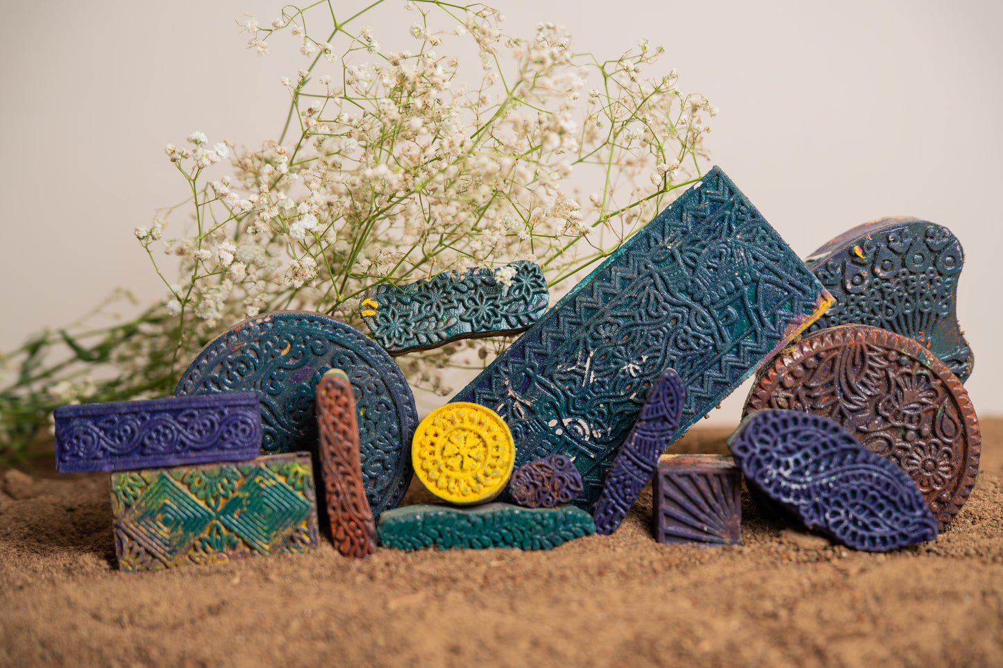 Jammu -  Toiletry pouches (Set of 3)