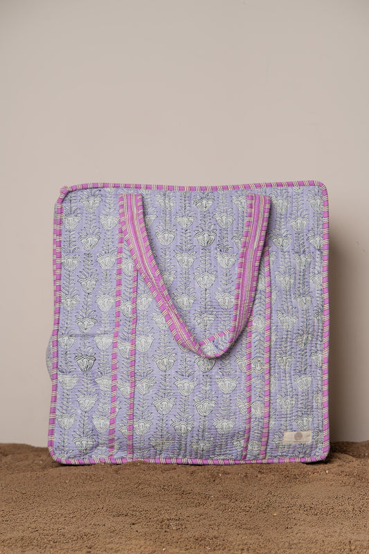 Jammu - Block Printed Tote Bag