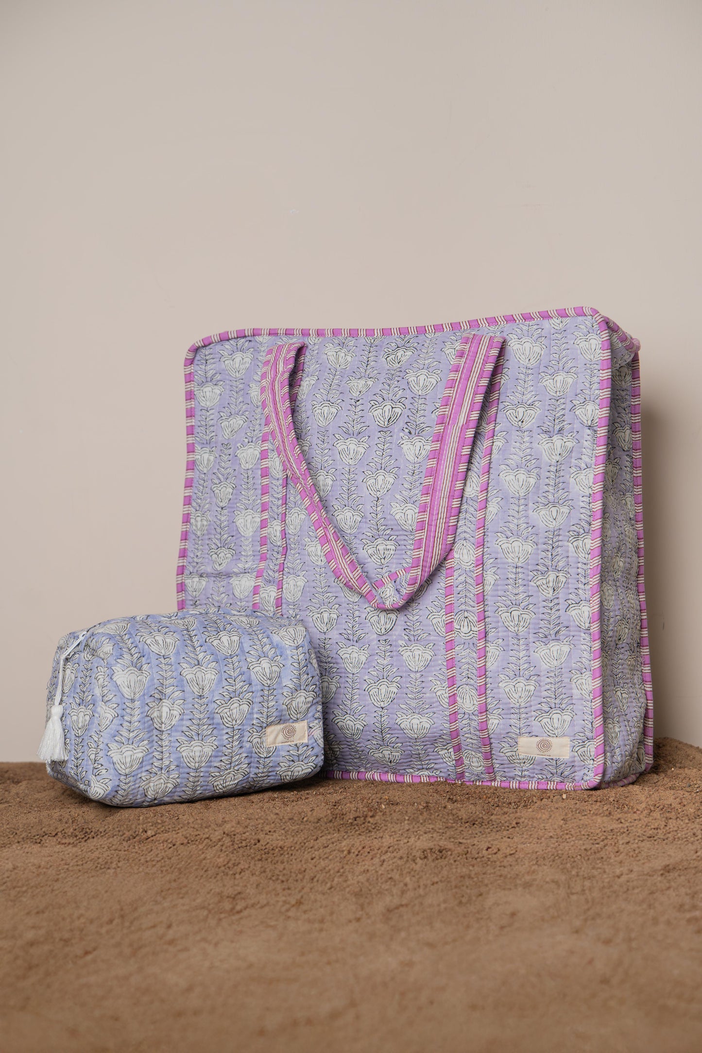 Jammu - Block Printed Tote Bag