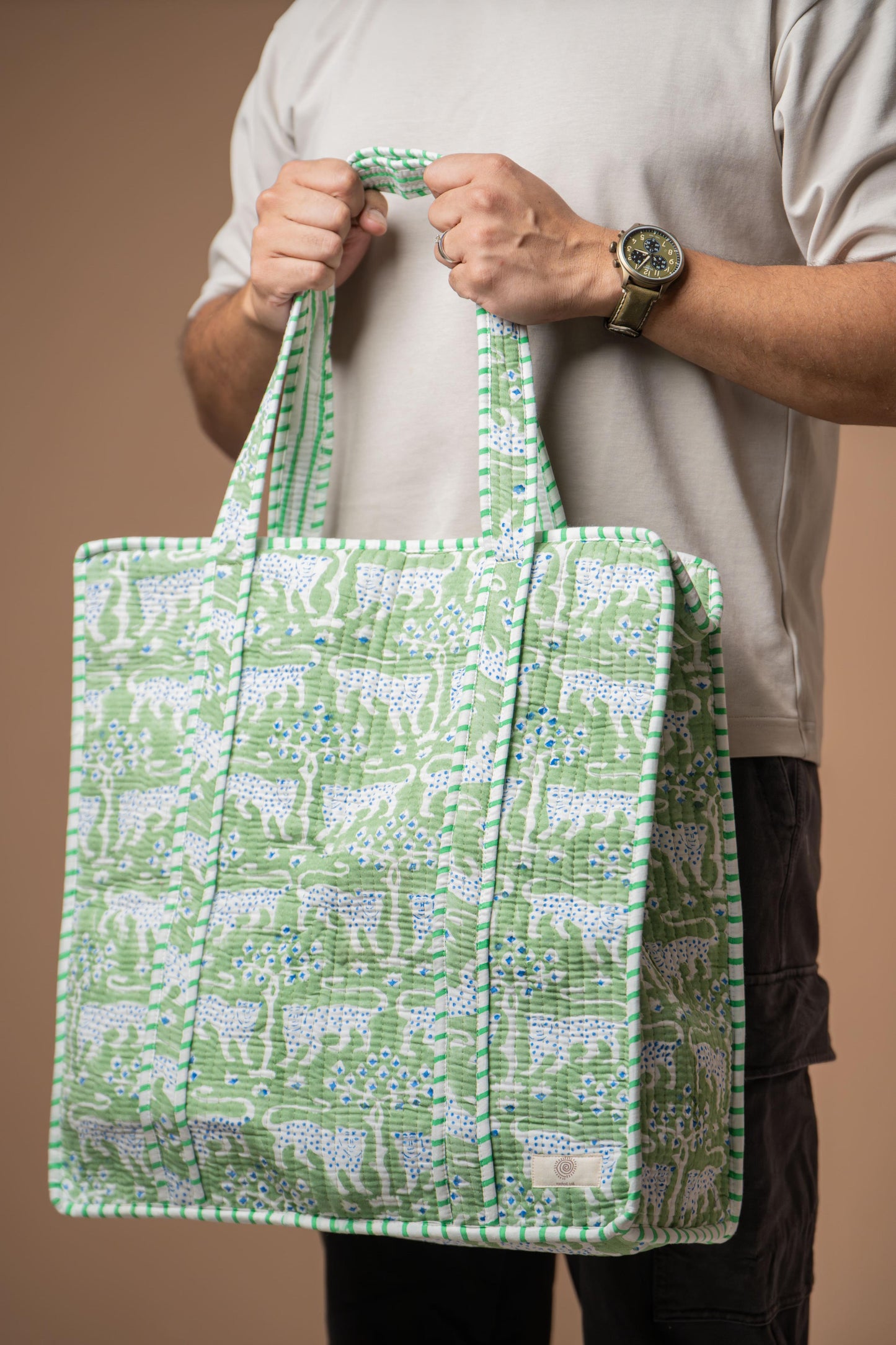 Mysore - Block Printed Tote Bag