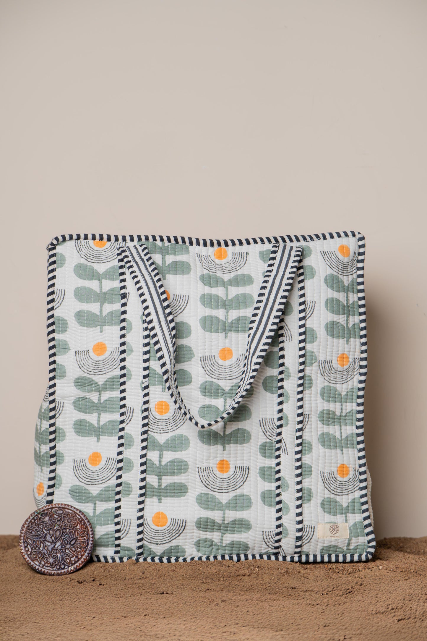 Bombay - Block Printed Tote Bag
