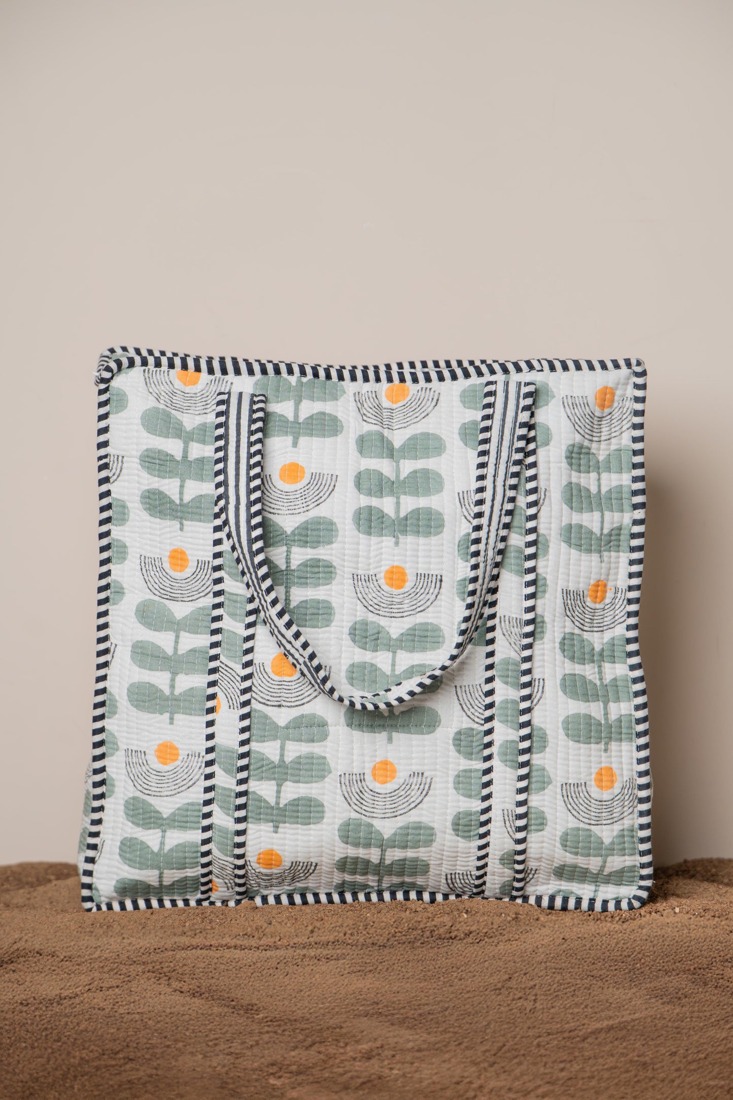 Bombay - Block Printed Tote Bag