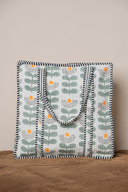 Bombay - Block Printed Tote Bag