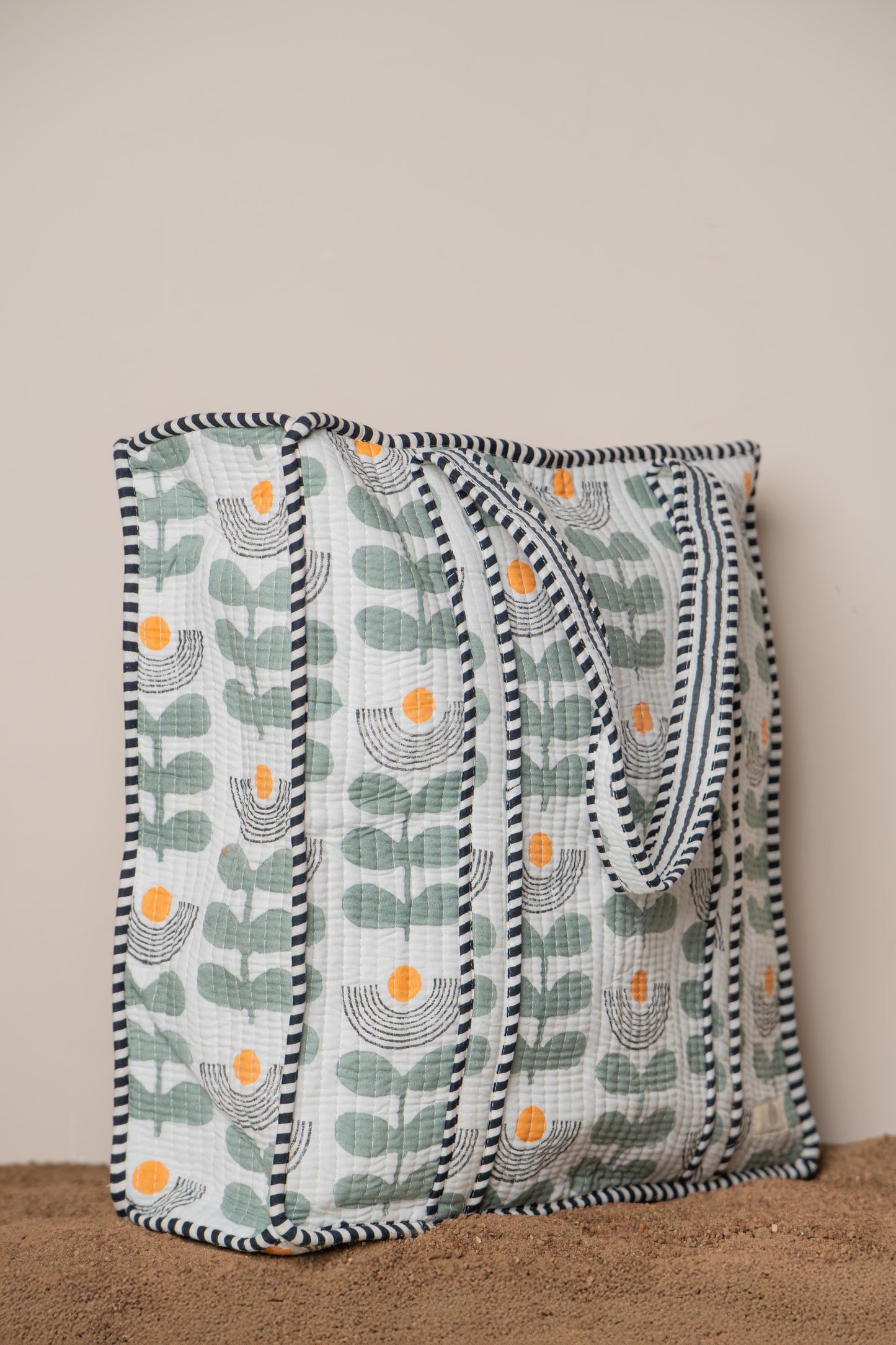 Bombay - Block Printed Tote Bag