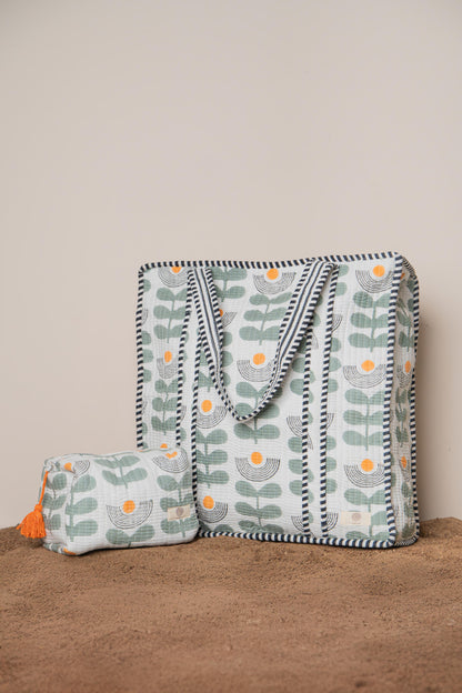 Bombay - Block Printed Tote Bag