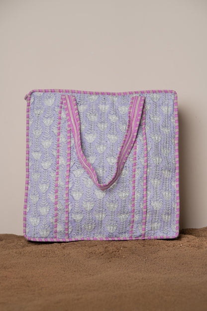 Jammu - Block Printed Tote Bag