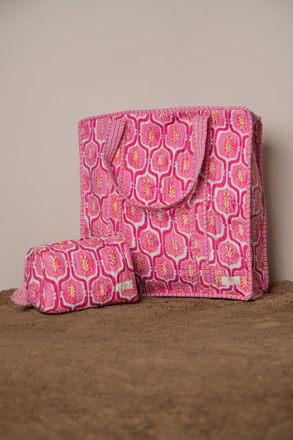 Jaipur - Block Printed Tote Bag