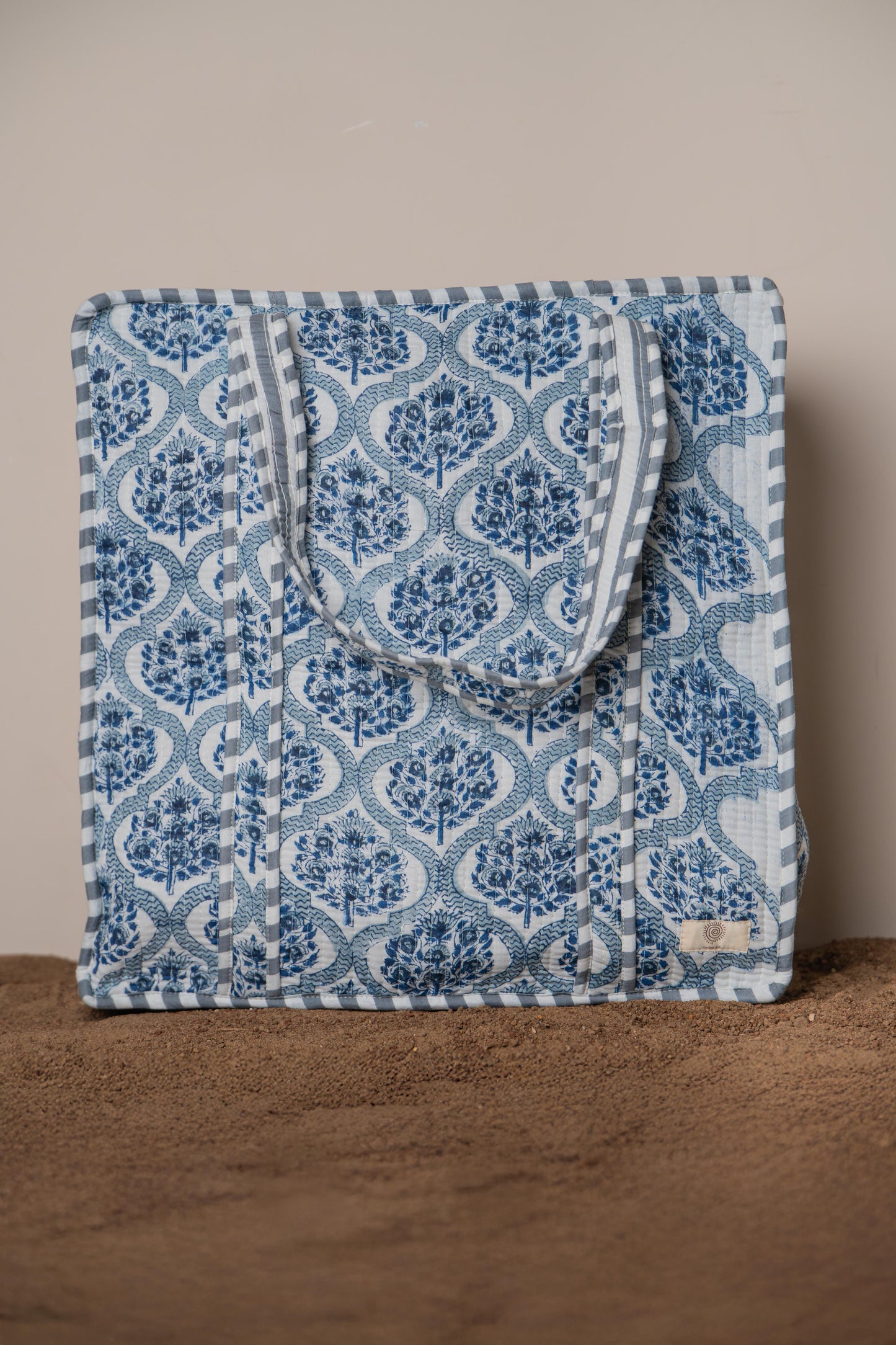 Agra - Block Printed Tote Bag