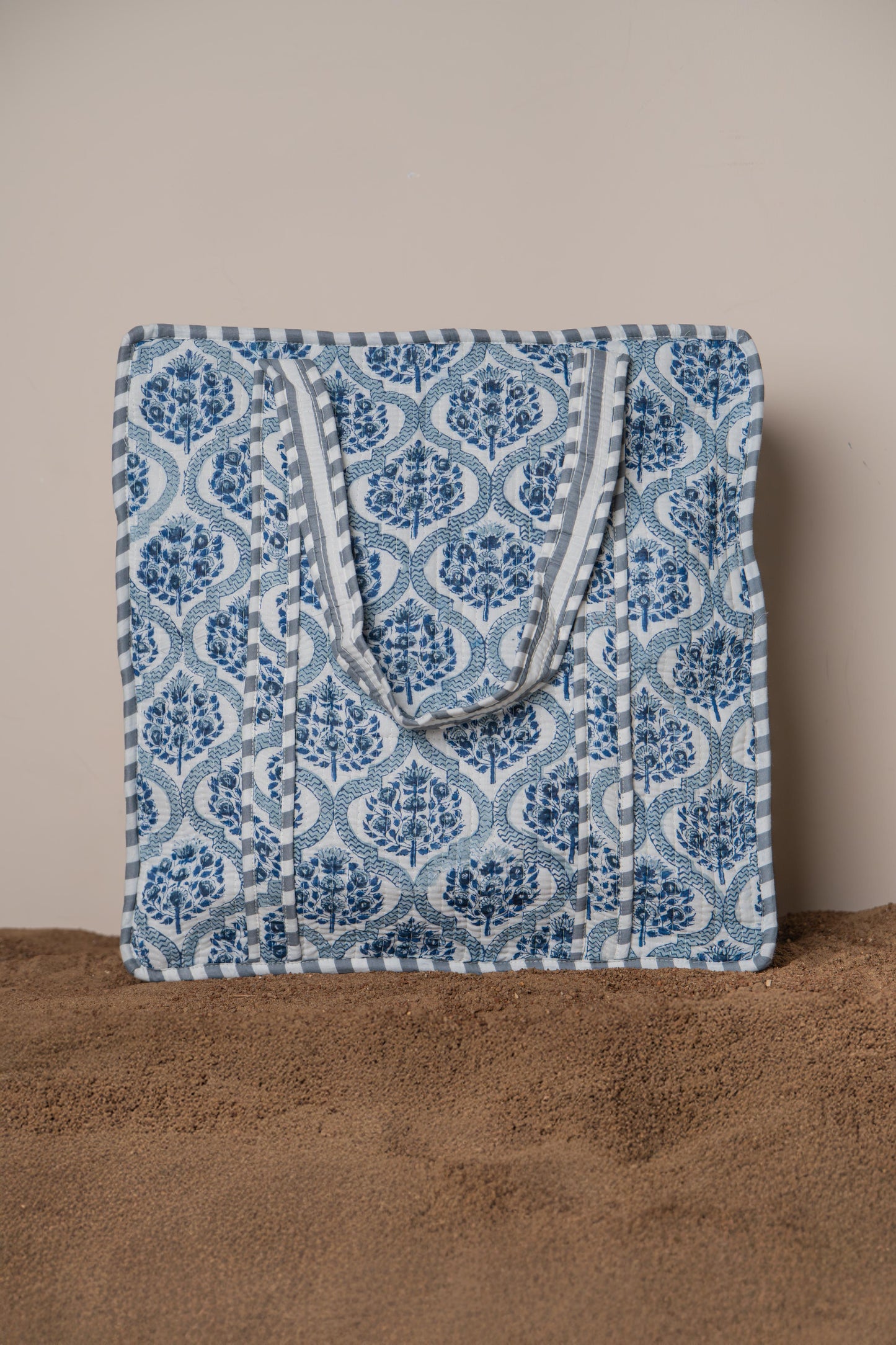Agra - Block Printed Tote Bag