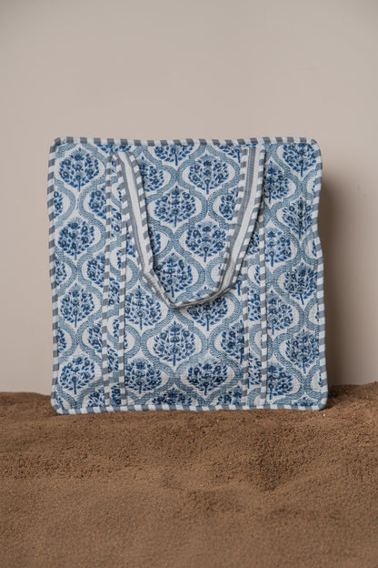 Agra - Block Printed Tote Bag