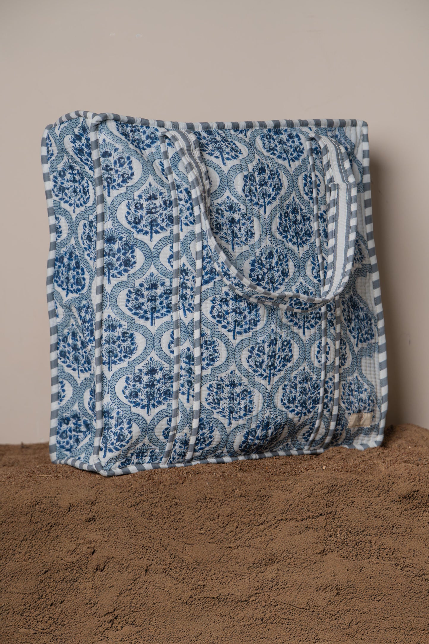 Agra - Block Printed Tote Bag