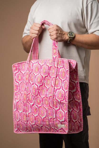 Jaipur - Block Printed Tote Bag